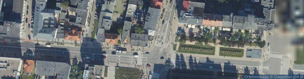 Zdjęcie satelitarne Pączkarnia