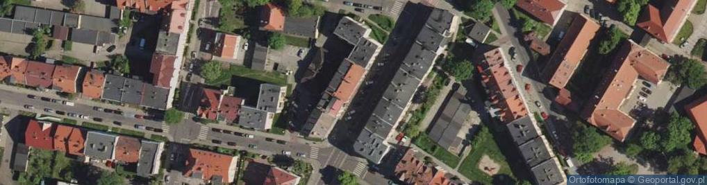 Zdjęcie satelitarne Piekarnia Cukiernia Korczowscy