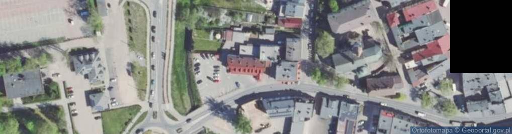 Zdjęcie satelitarne Piekarnia - Cukiernia - Lodziarnia Brzezina-Mońka Bernadeta