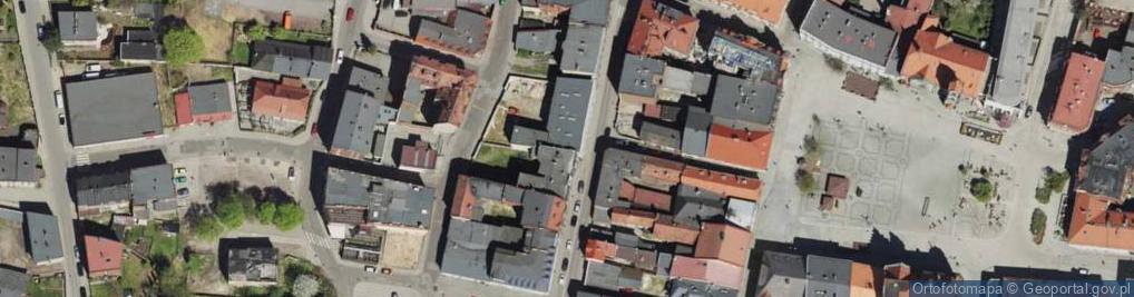 Zdjęcie satelitarne Piekarnia. Hanke Jan