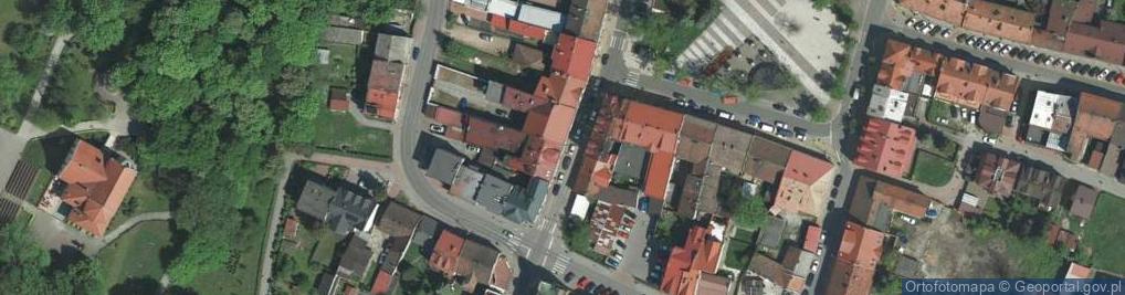 Zdjęcie satelitarne Piekarnia J Dąbrowscy