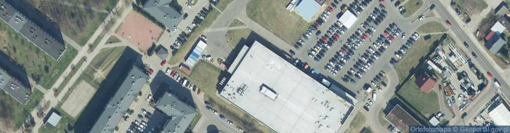 Zdjęcie satelitarne Skep firmowy piekarni Jacka Wąsowskiego w Kotuńiu