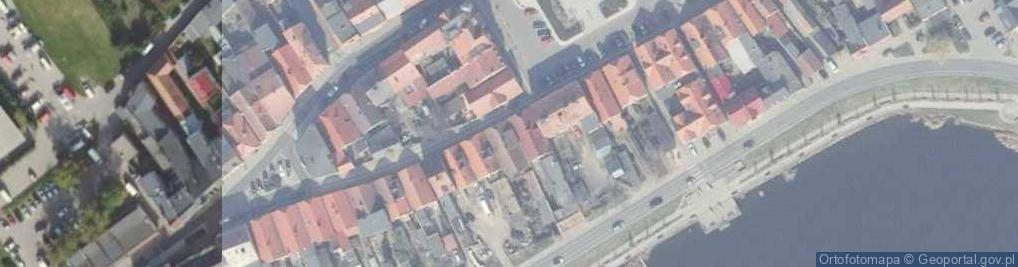 Zdjęcie satelitarne Wojtaszek. Cukiernia