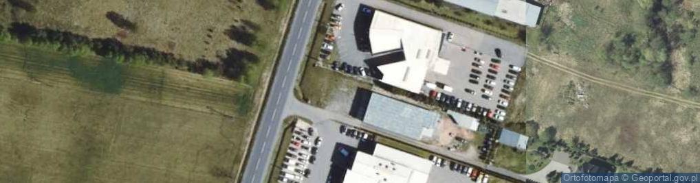 Zdjęcie satelitarne Dacia - Dealer, Serwis