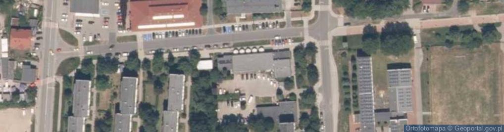 Zdjęcie satelitarne DOZ Apteka Brzeziny