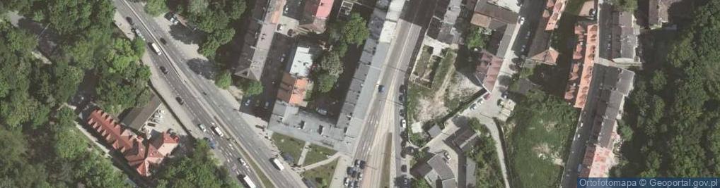 Zdjęcie satelitarne DOZ Apteka całodobowa Kraków