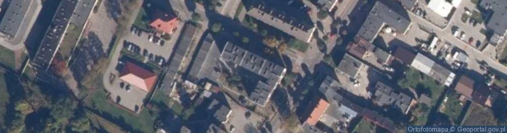 Zdjęcie satelitarne DOZ Apteka Człuchów