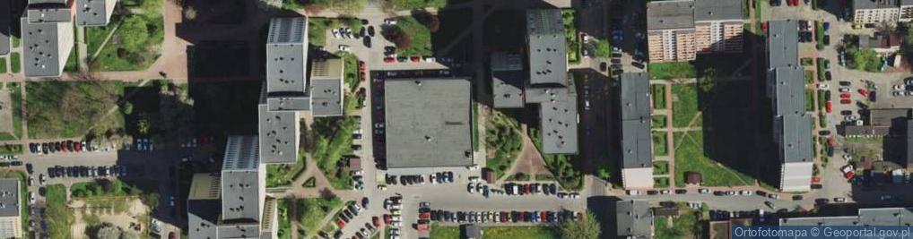 Zdjęcie satelitarne DOZ Apteka Dąbrowa Górnicza