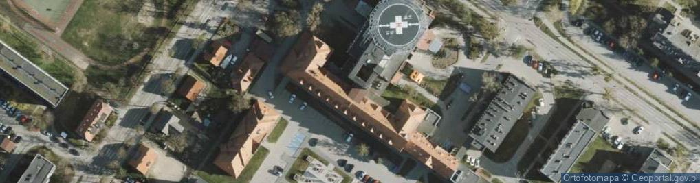 Zdjęcie satelitarne DOZ Apteka Iława