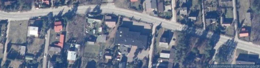 Zdjęcie satelitarne DOZ Apteka Jedlnia Letnisko
