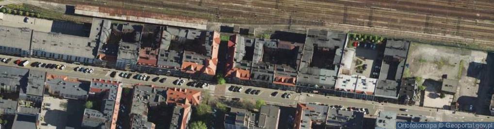 Zdjęcie satelitarne DOZ Apteka Katowice