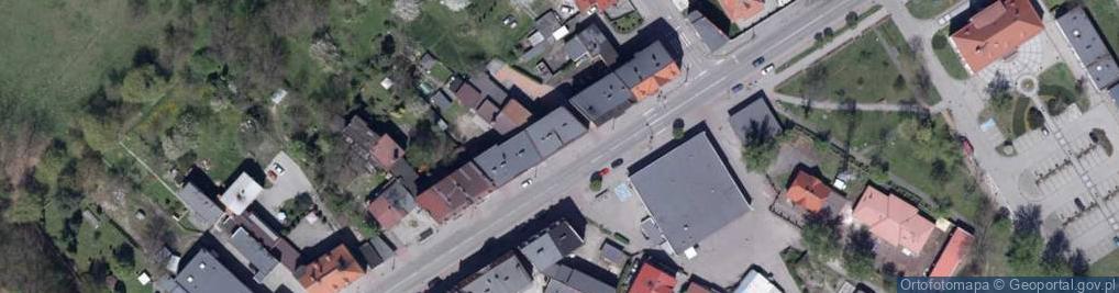 Zdjęcie satelitarne DOZ Apteka Knurów