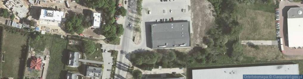 Zdjęcie satelitarne DOZ Apteka Kraków