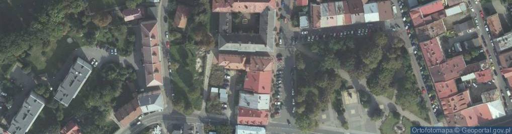 Zdjęcie satelitarne DOZ Apteka Łańcut
