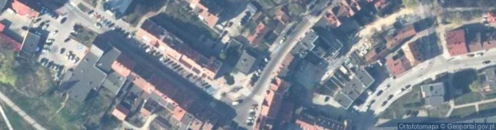 Zdjęcie satelitarne DOZ Apteka Lidzbark Warmiński