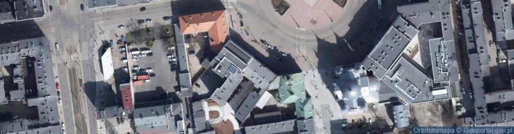 Zdjęcie satelitarne DOZ Apteka Łódź