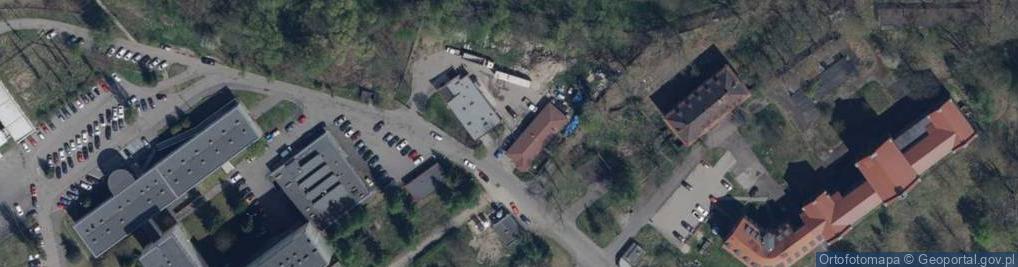 Zdjęcie satelitarne DOZ Apteka Lubań
