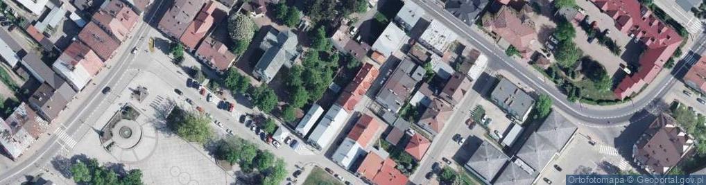 Zdjęcie satelitarne DOZ Apteka Międzyrzec Podlaski