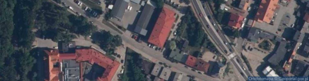 Zdjęcie satelitarne DOZ Apteka Nowe Miasto Lubawskie