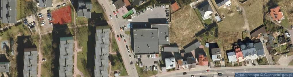 Zdjęcie satelitarne DOZ Apteka Nowy Dwór Mazowiecki