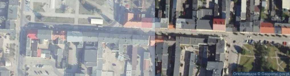 Zdjęcie satelitarne DOZ Apteka Nowy Tomyśl