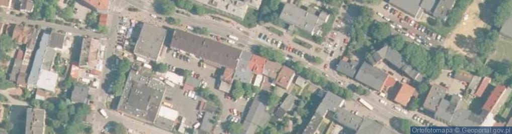Zdjęcie satelitarne DOZ Apteka Olkusz