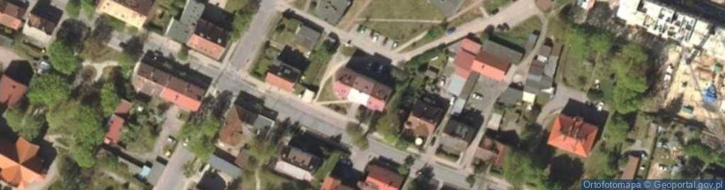 Zdjęcie satelitarne DOZ Apteka Olsztynek