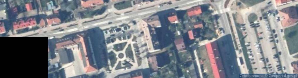 Zdjęcie satelitarne DOZ Apteka Pasłęk
