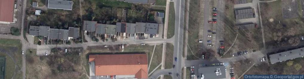 Zdjęcie satelitarne DOZ Apteka Piotrków Trybunalski