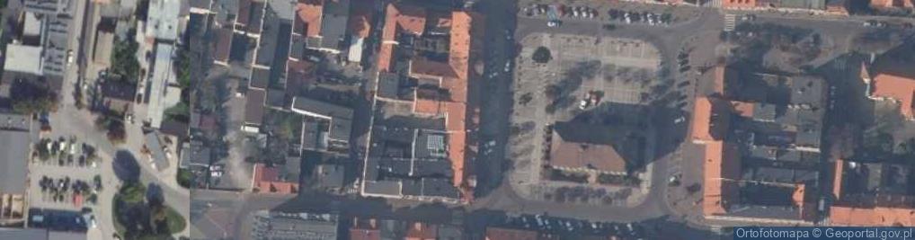 Zdjęcie satelitarne DOZ Apteka Pleszew