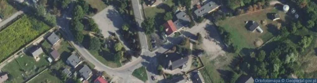 Zdjęcie satelitarne DOZ Apteka Siekierki Wielkie