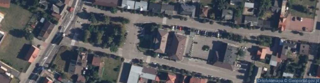 Zdjęcie satelitarne DOZ Apteka Strzegowo