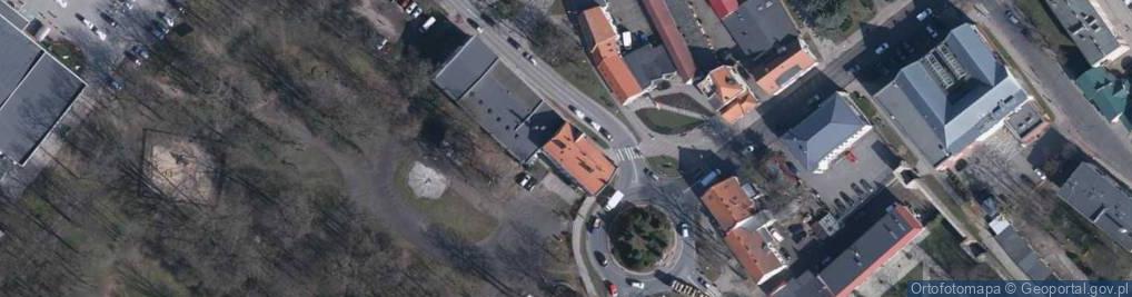 Zdjęcie satelitarne DOZ Apteka Strzelce Krajeńskie