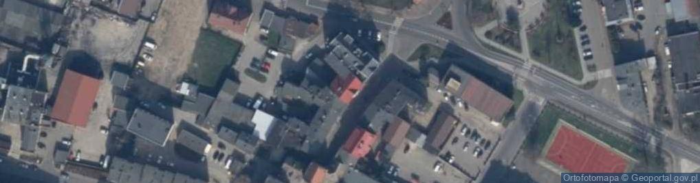 Zdjęcie satelitarne DOZ Apteka Świdwin