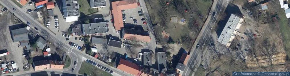 Zdjęcie satelitarne DOZ Apteka Świebodzin