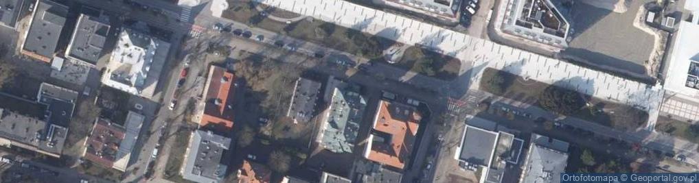 Zdjęcie satelitarne DOZ Apteka Świnoujście