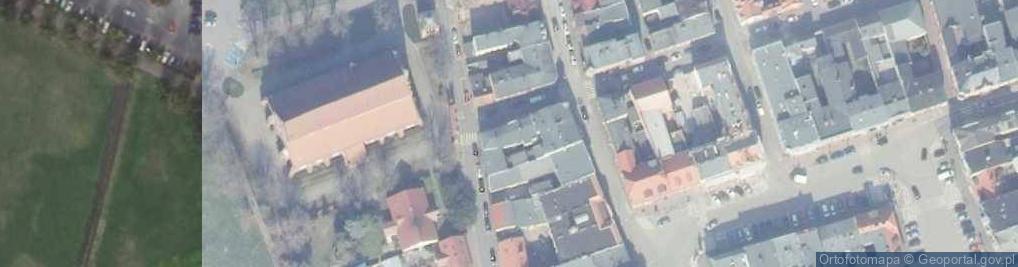 Zdjęcie satelitarne DOZ Apteka Szamotuły