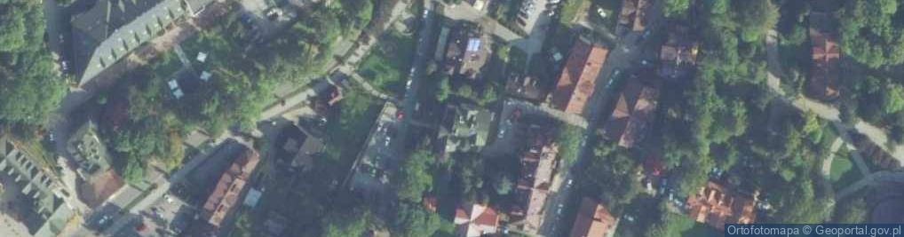 Zdjęcie satelitarne DOZ Apteka Szczawnica