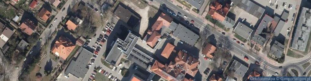 Zdjęcie satelitarne DOZ Apteka Szczecinek