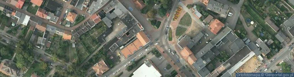 Zdjęcie satelitarne DOZ Apteka Tuchola
