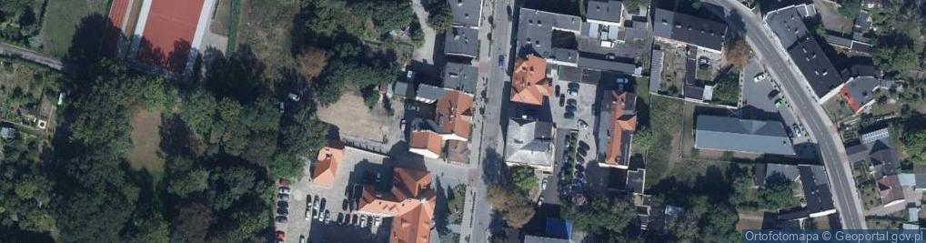 Zdjęcie satelitarne DOZ Apteka Wąbrzeźno