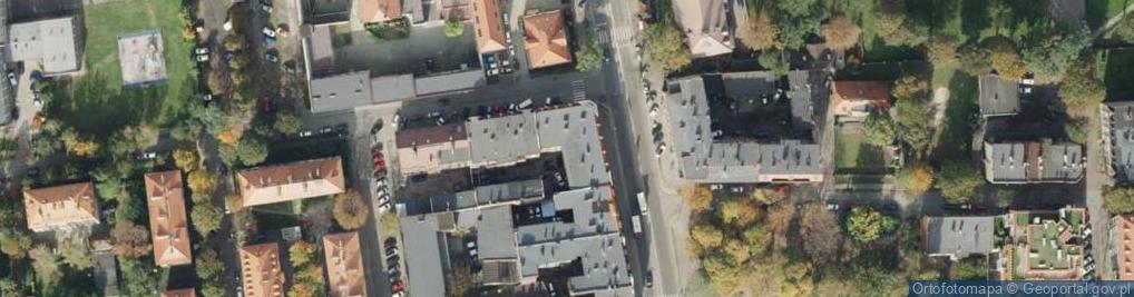 Zdjęcie satelitarne DOZ Apteka Zabrze