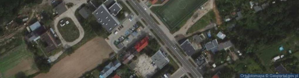 Zdjęcie satelitarne DOZ Apteka Zbąszyń