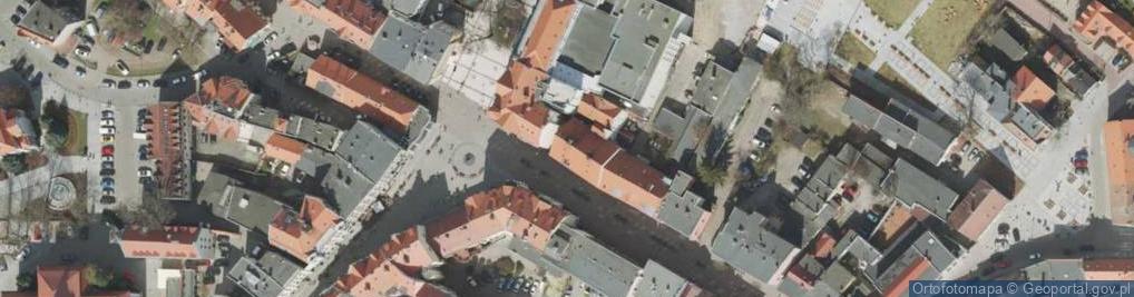 Zdjęcie satelitarne DOZ Apteka Zielona Góra