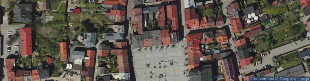 Zdjęcie satelitarne DOZ Apteka Żywiec