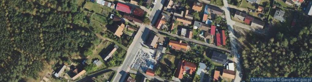 Zdjęcie satelitarne DOZ Punkt apteczny dbam o zdrowie ZAWADA