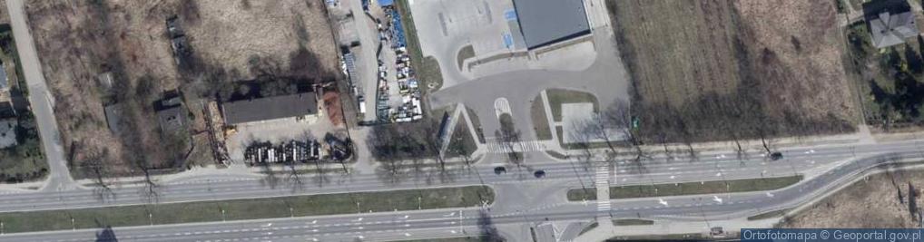 Zdjęcie satelitarne Dealz Łódź - Retail Park Brzezińska