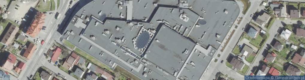 Zdjęcie satelitarne Dealz Nowy Sącz - Galeria Trzy Korony
