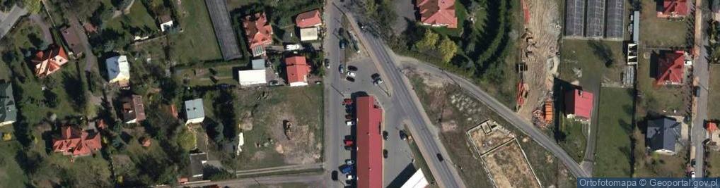 Zdjęcie satelitarne Kompleks Stacji Paliw, Delikatesów i Auto Myjnia FENIX