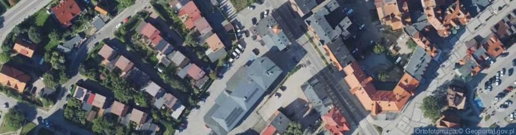 Zdjęcie satelitarne Agnieszka Barańska Janusz Indywidualna Specjalistyczna Praktyka Lekarska Grupowa Praktyka Stomatologiczna